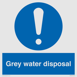 Grey water disposal